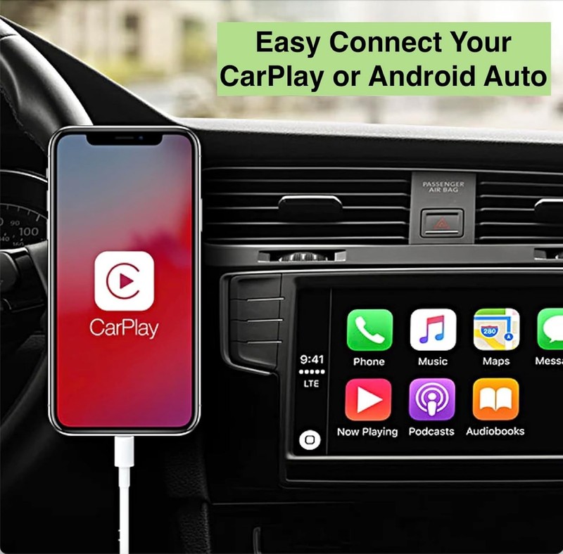 Short iPhone 15/16/17 CarPlay Cable 1.15ft [2-Pack] – USB A to USB C Fast Char gallery