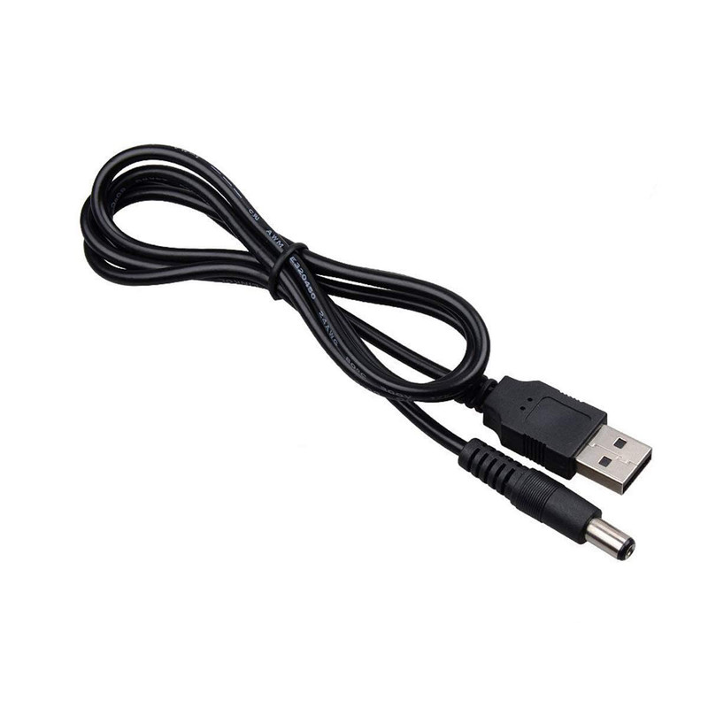 USB to DC 5.5Mm Cable, 1M/3.3Ft USB 2.0 a Type Male to DC 5.5 X 2.1Mm Male gallery