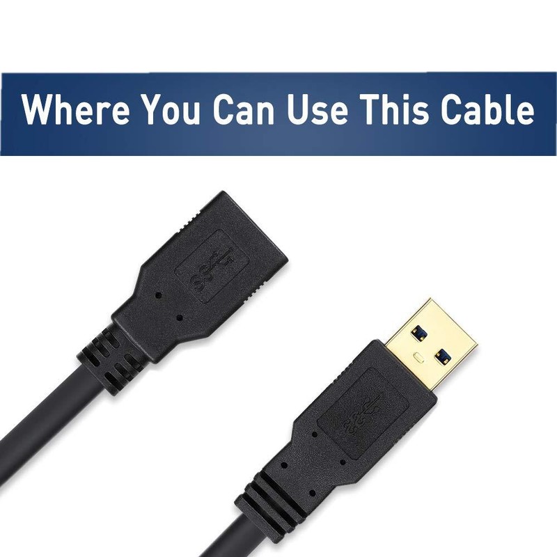 USB 3.0 Extension Cable 20 FTUSB Extender Cable 20 FT Type A Male to A Female... gallery