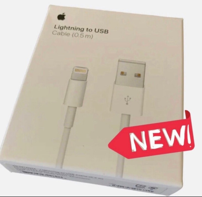 Apple Lightning to USB-a 0.5m Charging Cable