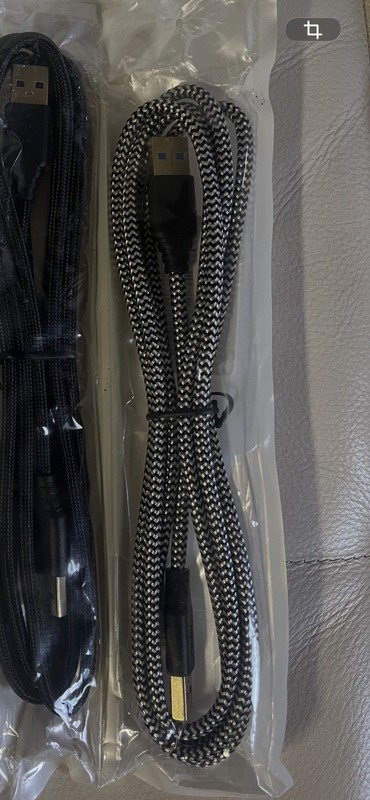 3-Pack Braided USB 3.0 Type-A to Type-C Cable Lot - 6ft Black & White/Black gallery
