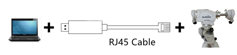 RJ45 Control Cable for Skywatcher and Orion Mount, for Heq5 pro, Azeq5, Azeq6... gallery
