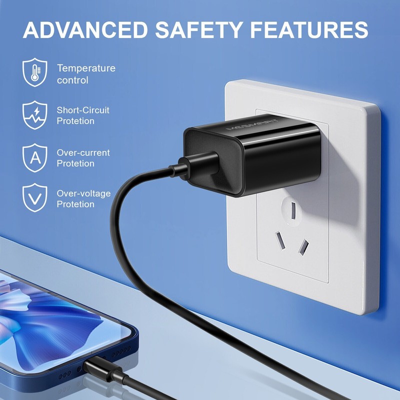For Samsung Galaxy Series Quick Charge US Fast 20W USB-C PD Plug Charger Adapter gallery