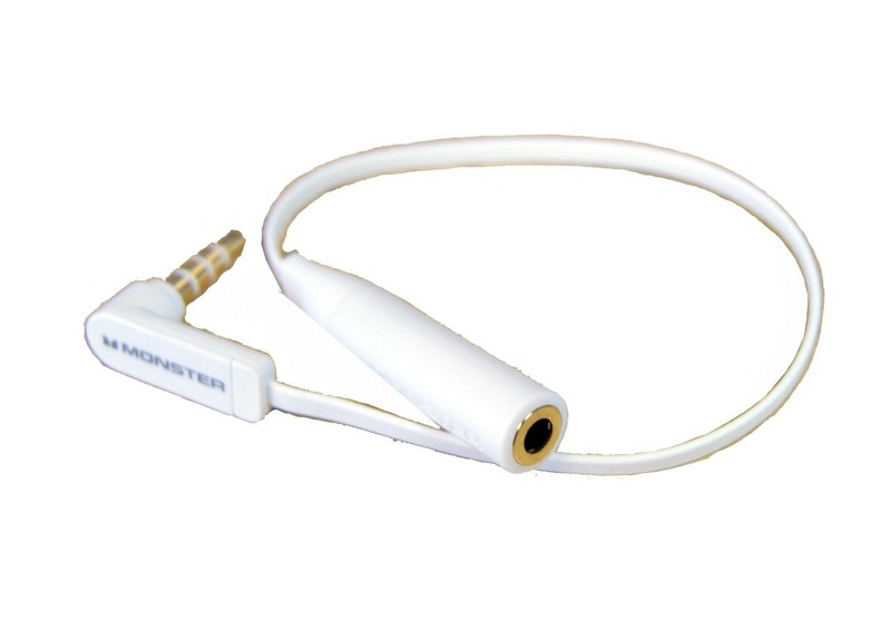 Genuine Nokia Monster AD-88U Adaptor Cable White 3.5mm Pin Headset Adaptor NEW gallery