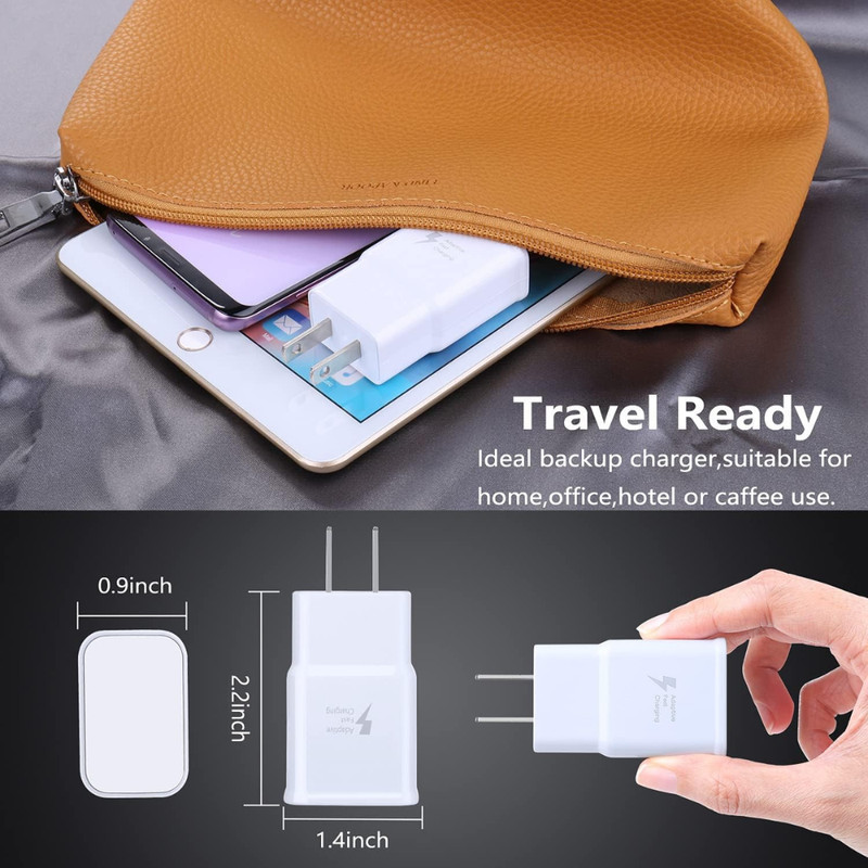 3A USB Fast Wall Charger Block Power Adapter Plug For Samsung Android LG Phone gallery