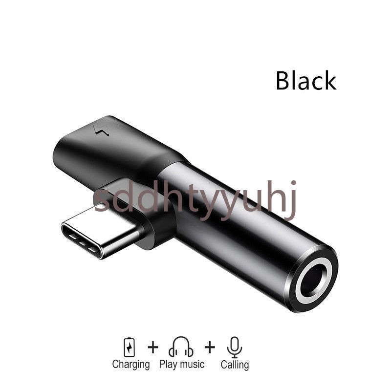 Baseus Type C Charging USB-C to 3.5mm Aux Jack Cable Adapter For Xiaomi Huawei gallery