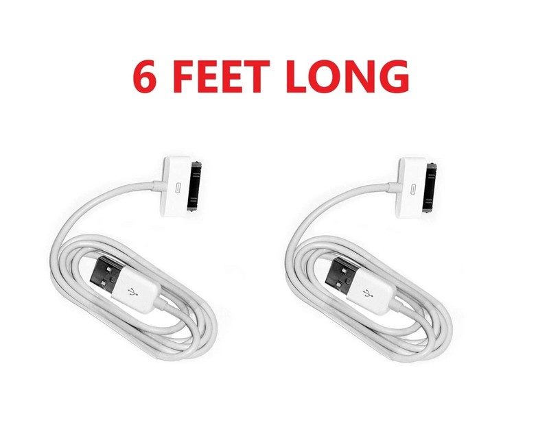 6FT USB Charger Cable for Old Classic 4 4S iPod 1 2 3 4 Generation iPad 2nd 3rd