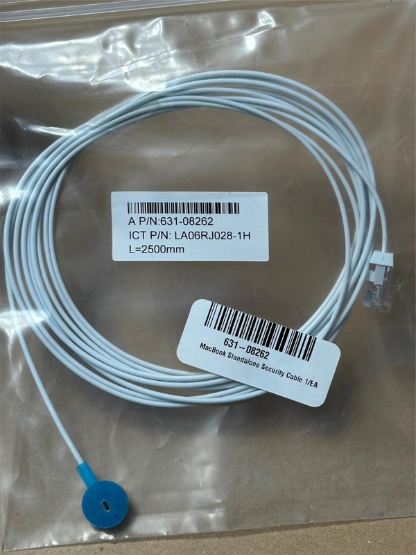 New Genuine Apple Security Cable to RJ11RJ22 Registered Jack Anti-Theft Macbook gallery