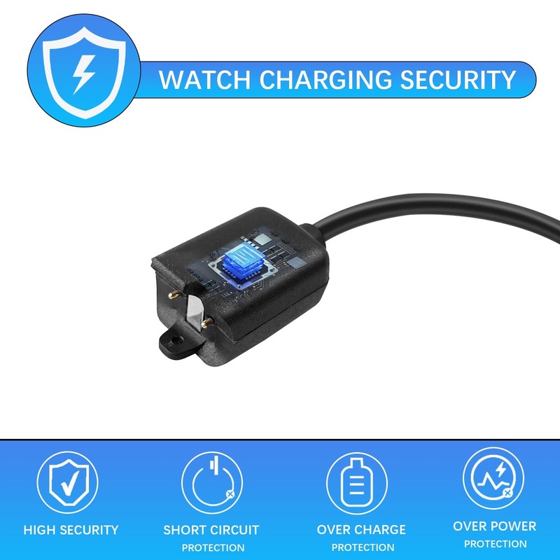 Portable Wireless Magnetic Charger Cable Compatible with Tractive GPS Tracker... gallery