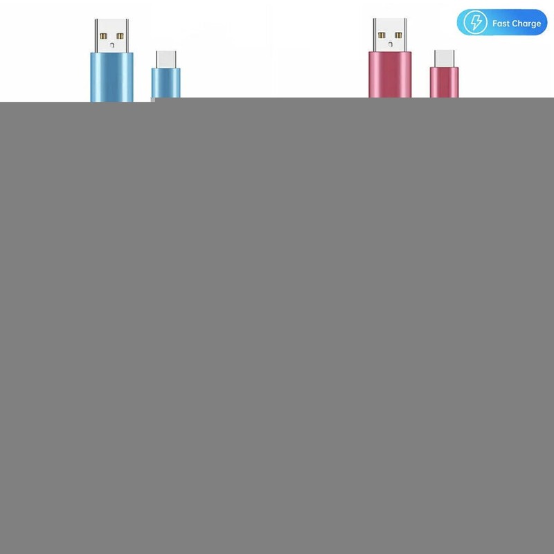 Light Up Flowing Led Type C Fast Charging Charger Cable For iphone Samsung gallery