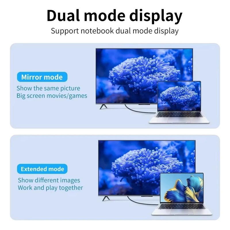 4K USB C Type C to HDMI Mirroring Cable HDTV Cord For Android iPhone17 16 15 Air gallery
