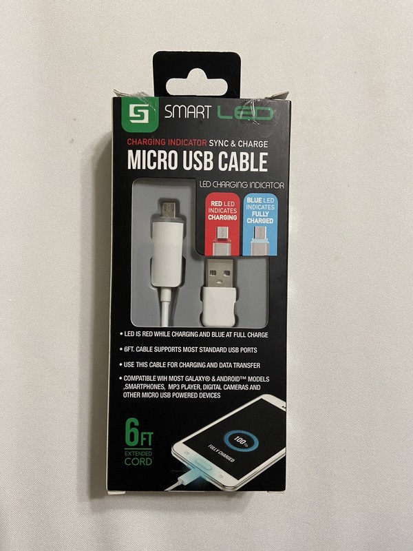Spektrum Smart LED Micro USB Cable
