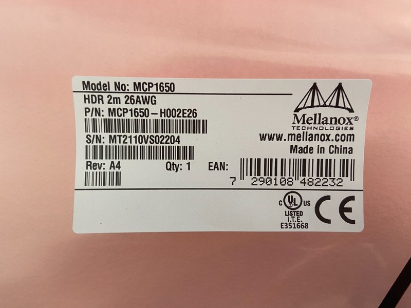 1 PCS For Mellanox MCP1650-H002E26 Network Cable Free shipping by fedex gallery