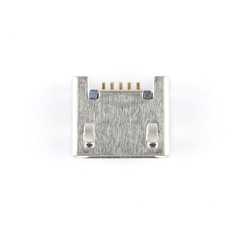 10pcs Micro USB Connector 5pin Seat Jack Micro Usb 5P Inserting Plate Seat gallery