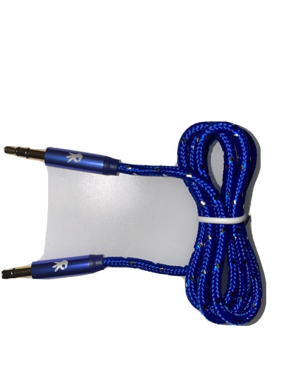 Aux Cable 3.5mm Male to Male Auxiliary Audio Nylon Braided Cord gallery