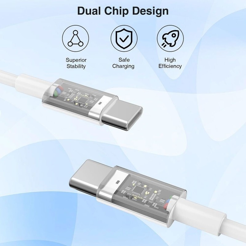 100W USB Type C Data Cable 5A Fast Charging USB-C to USB-C Charging Cable 1m gallery