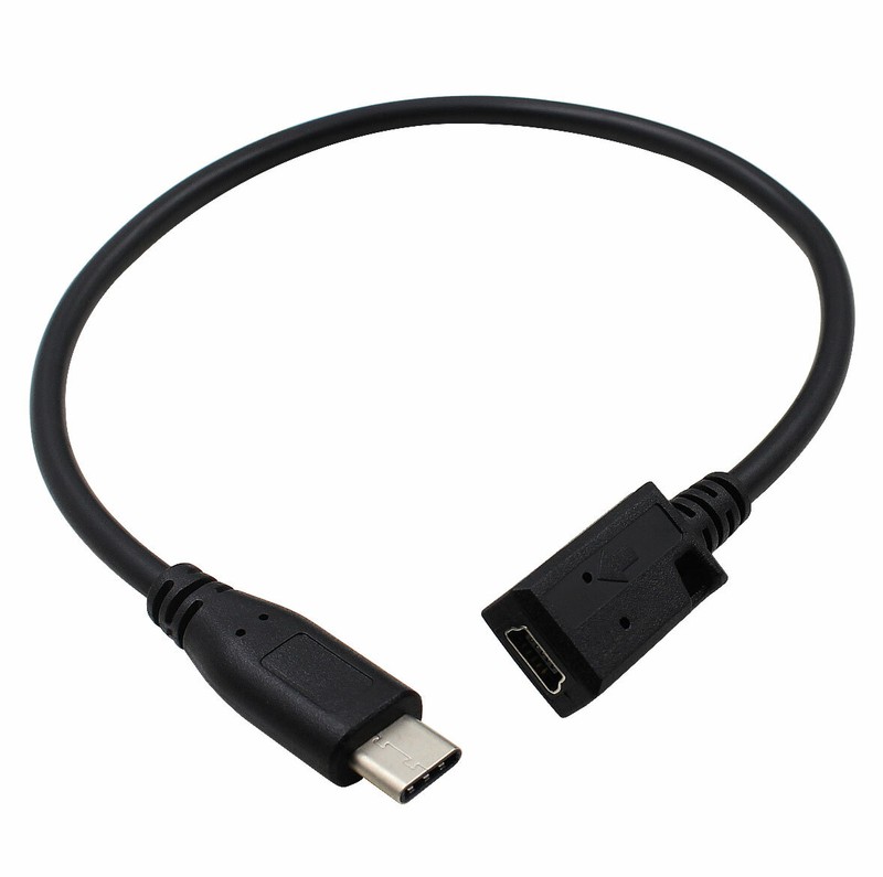 USB 3.1 Type C Male Plug to Mini USB Female Adapter Data Charger Sync Cable gallery