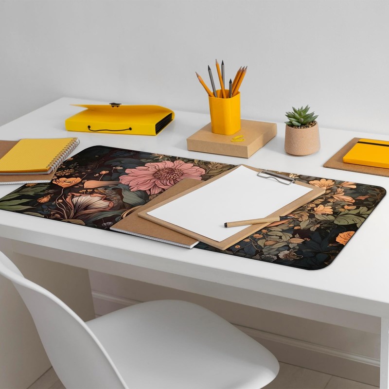Gaming Mouse Pad with Anti-Slip Rubber Base, Extended Large Computer Mouse Ma... gallery