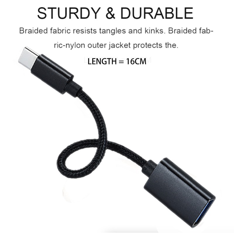 Type C USB-C 3.1 Male To USB 3.0 Type A Female Adapter Converter OTG Cord Cable gallery