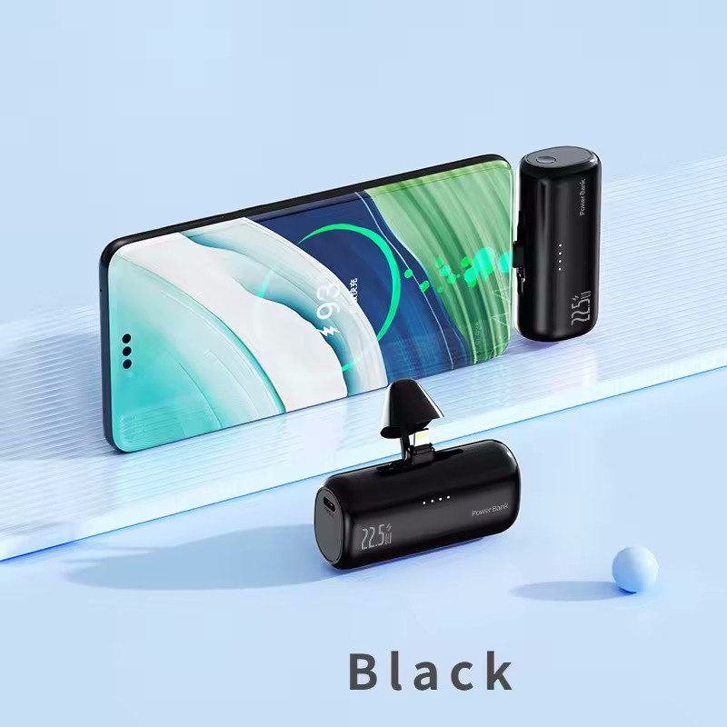 Mini Power Bank 5000mAh Fast Charging Portable Charger For iPhone 17 16 15 14 13