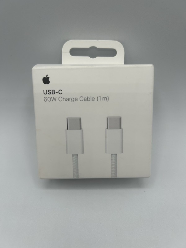 Apple 60W USB-C to USB-C Woven Charge Cable 1 m MW493AM/A Genuine (Open Box)