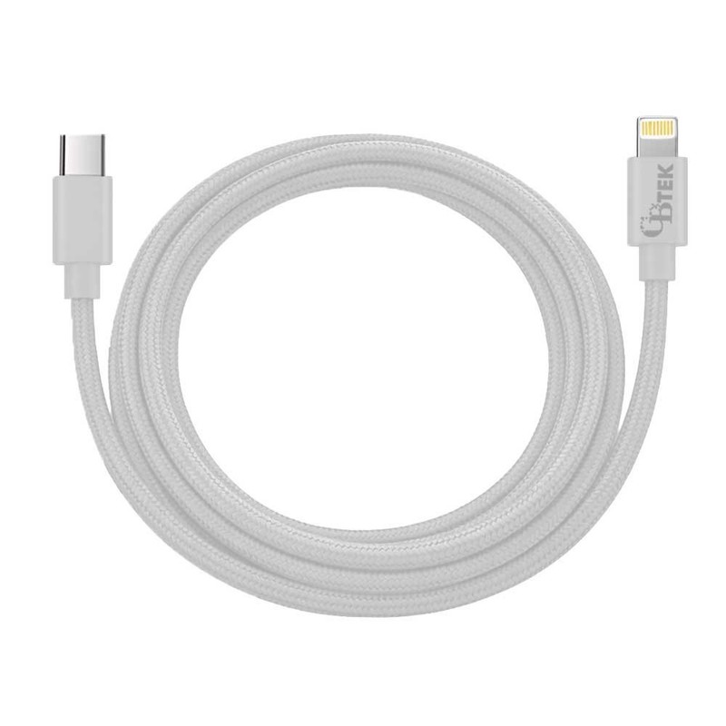 CBTEK iPhone MFI Certified 6ft Charging Cables - Type C to Lightning gallery