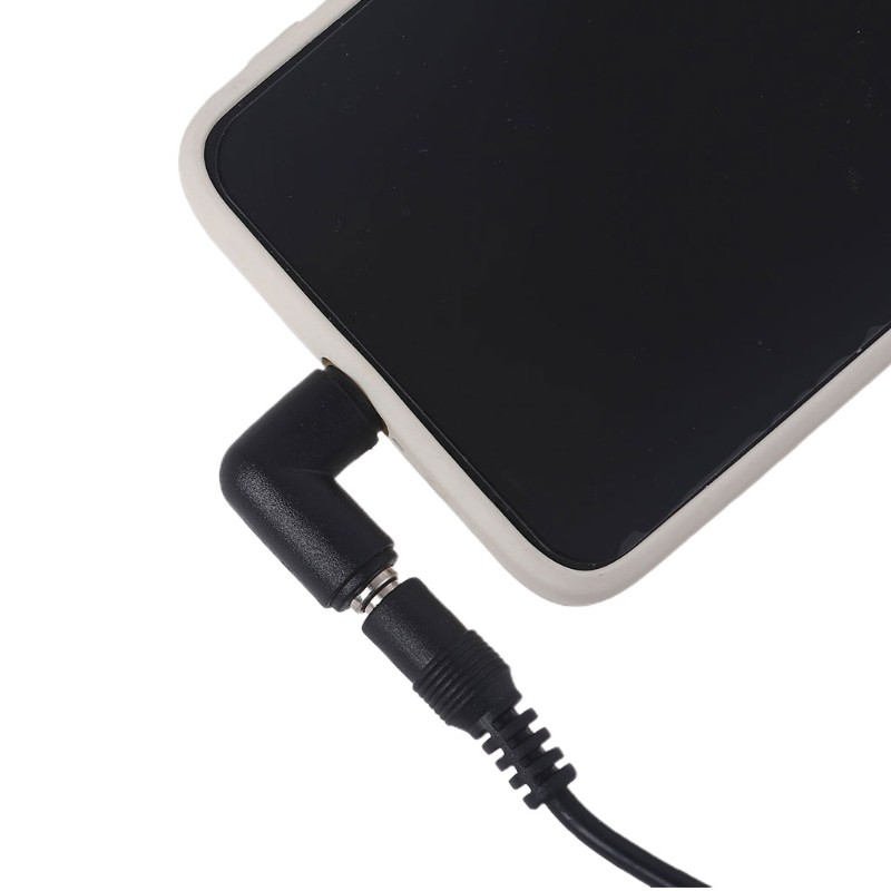 5.5x2.1mm Elbow Female to USB C Type C Male Adapter for Cellphone Tablet PC gallery