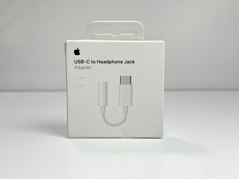 Apple USB C to 3.5mm Headphone Jack Adapter Audio Dongle White gallery