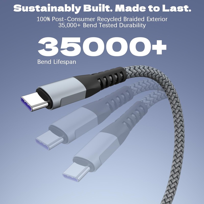 USB A to USB C Cable 60W Fast Charging [2 Pack 6FT],USB A to USB C Cable for ... gallery