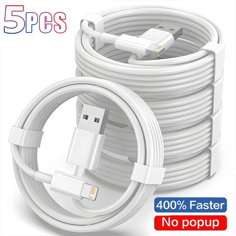 For Apple USB Charging Cable Fast Charging 1m/2m for iPhone14 11 13 12 Pro Max