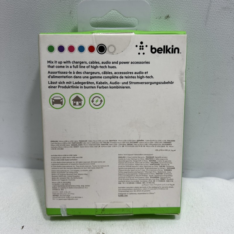 Belkin MIXIT 6 Inch Mini - Micro USB to USB Cable Black for Phones and Tablets gallery