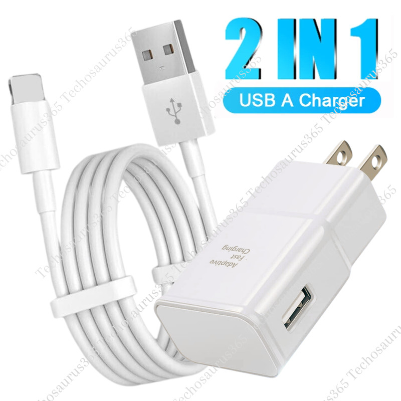 USB Fast Charger Adapter Cable For Apple iPhone 14 13 12 11 Pro Max XR XS 6 7 8