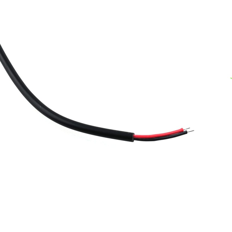 2pcs 24AWG USB Pigtail 2 Wire Cable 3.3 Feet (1 Meter) Plug Power Cable - 5V ... gallery