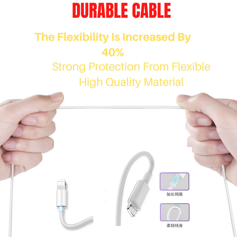 Lot Phone Cable Data Sync Cord For iPhone 12 11 XS Max X XR 8 6 SE iPad Charger gallery