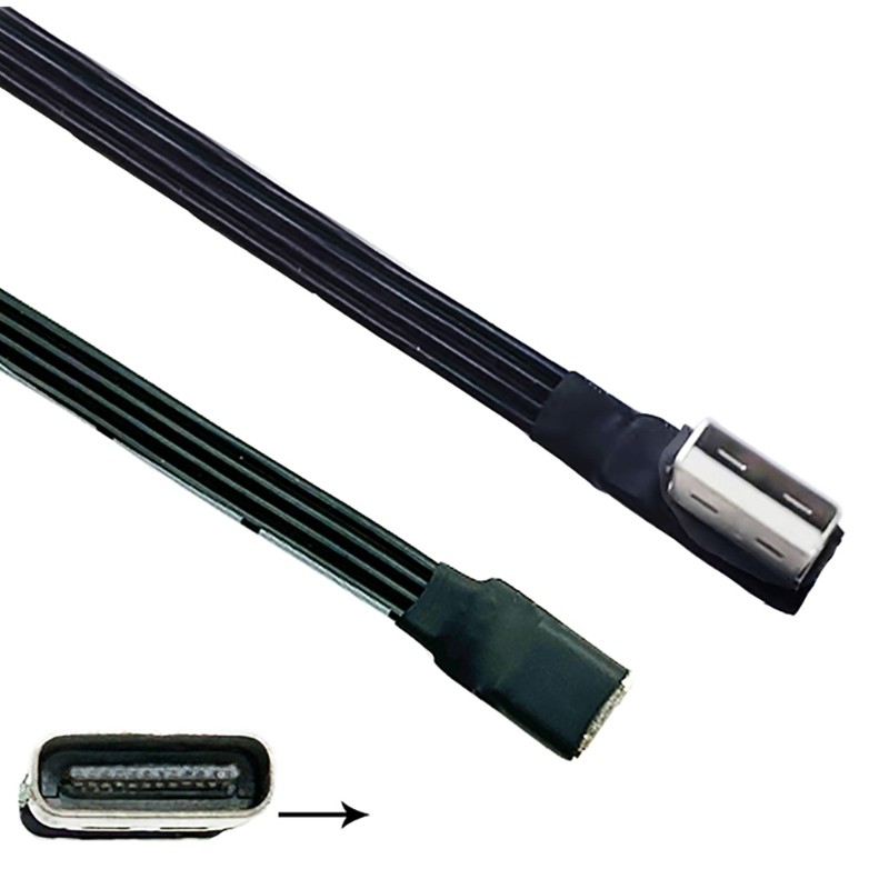 Universal USB to Type C Charging Cable Data Syncing Cord for Travel Office Use gallery