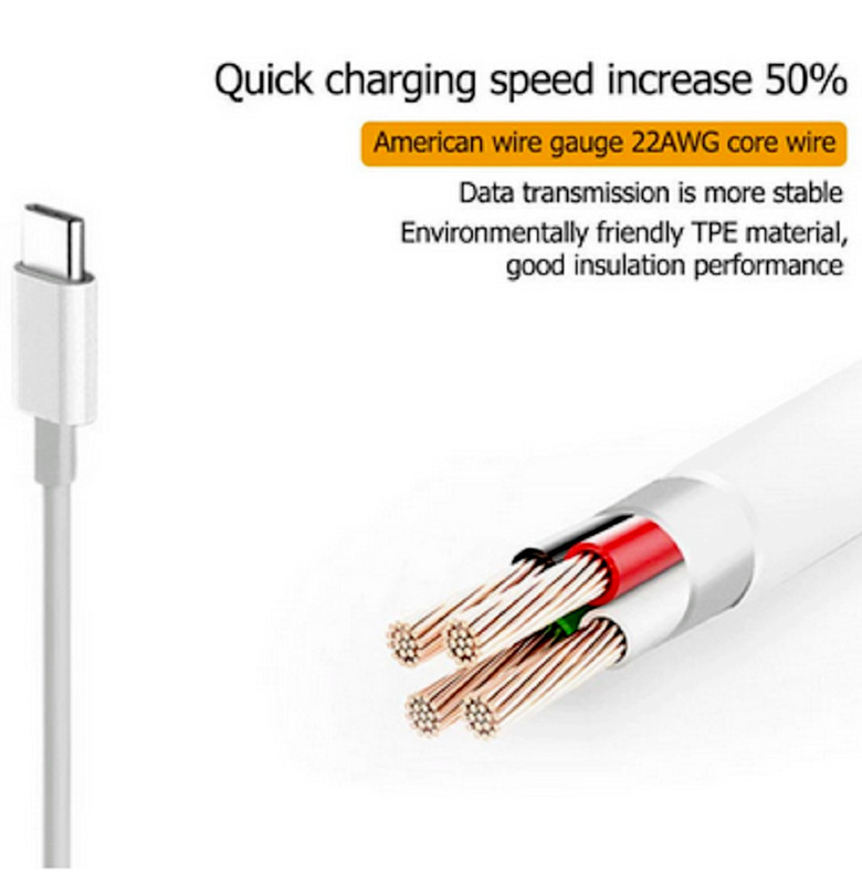 60W USB-C Cable Dual Type C Fast Charger Charging Cord For Samsung iPhone 15 Pro gallery