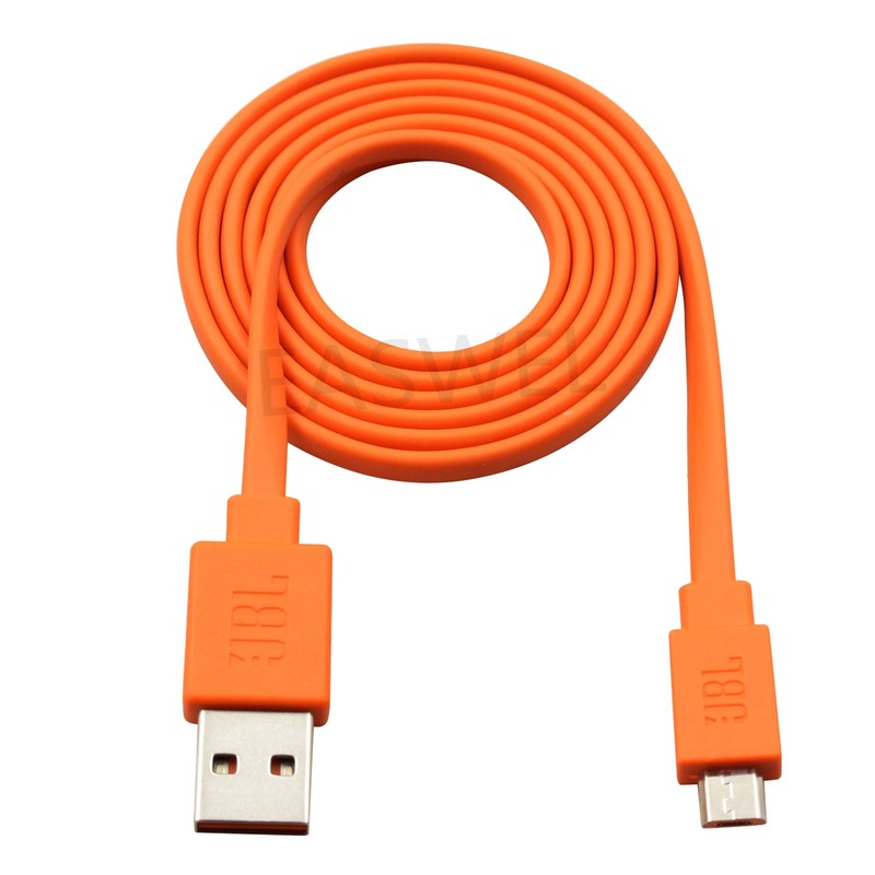 Micro USB Fast Charger Flat Cable for JBL Charge 3 Flip4 Speaker gallery