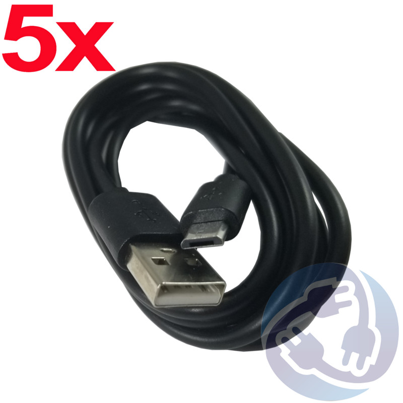 5x Micro USB Charging Sync Cable for Samsung Galaxy S6 S7 LG Cell Phone Tablet