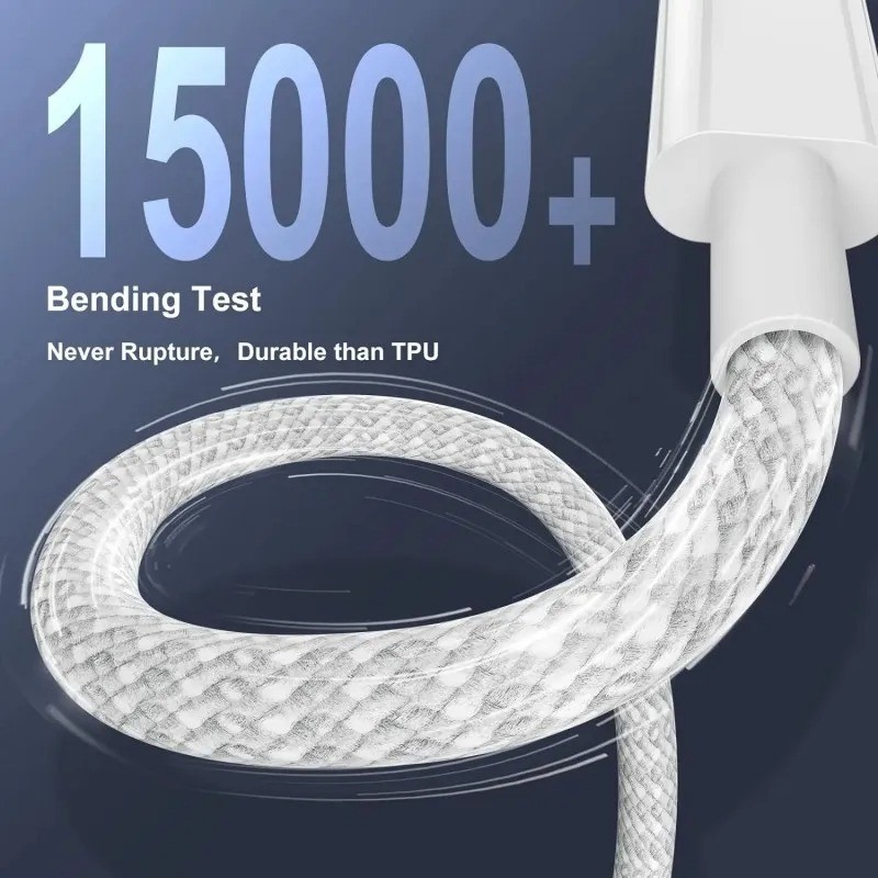 3PCS USB C Cable to USB C 100W Fast Charging Charger Cable Supports Fast Chargin gallery