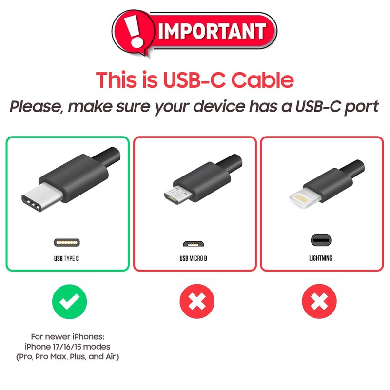 Original OEM USB-C Fast Charger Cable for Samsung Galaxy S23 S22 S21 S20 Ultra gallery