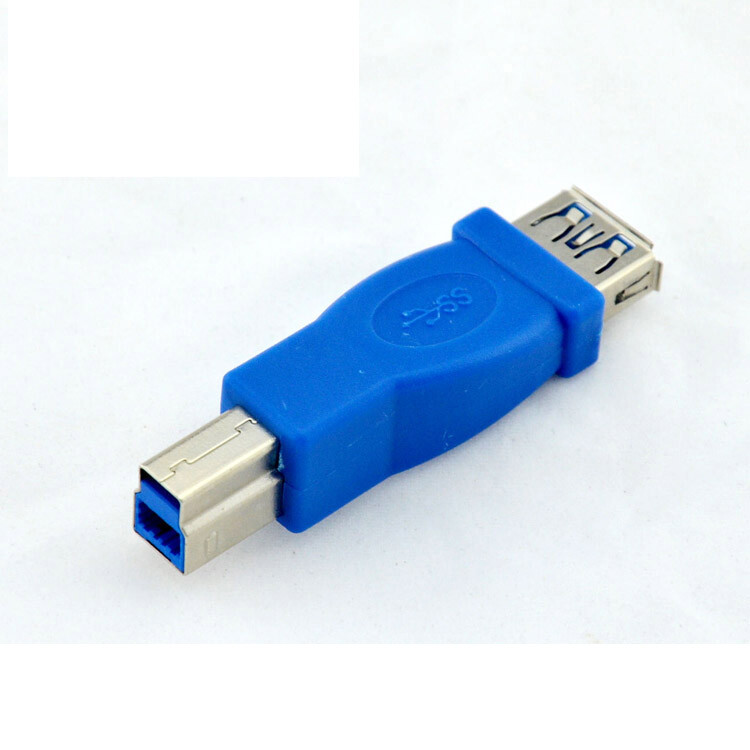 2pcs USB 3.0 A female to Printer B male converter adapter F/M gallery