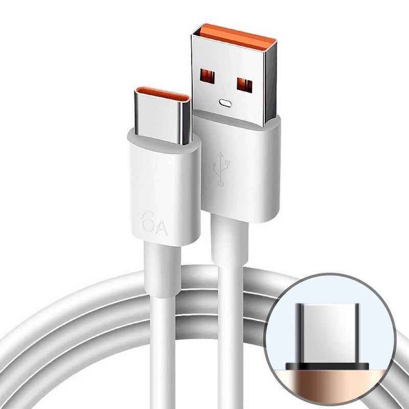 1M Mob Phone SuperCharger Cable USB C Cab Super Fast Charge Cable USB a to typeC