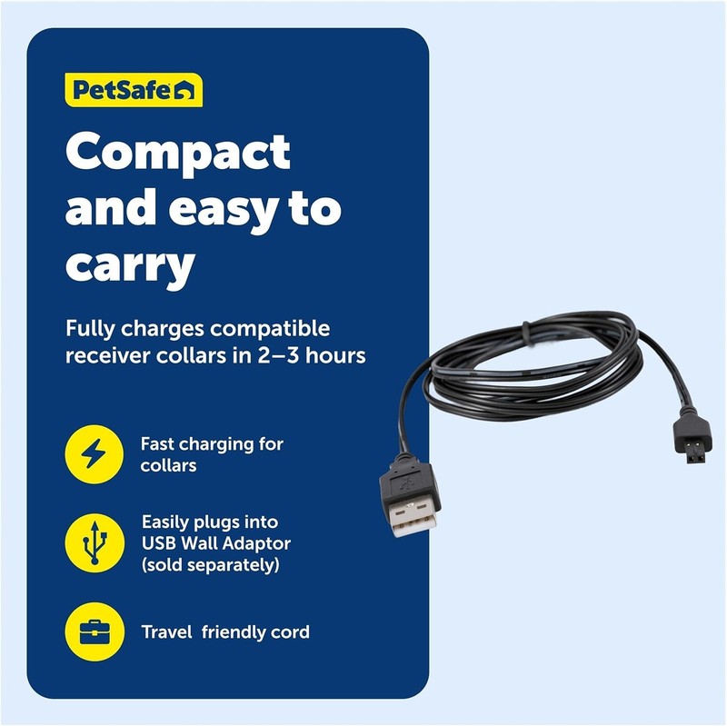 PetSafe Receiver Charger Fast Charging Collar Cable USB Charging Cord Wireles gallery