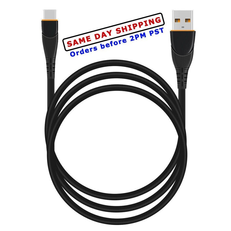 3ft/1m Type C USB 3.1 to 2.0 Charge Soft Cable Wire for LG Reflect L555DL Phone