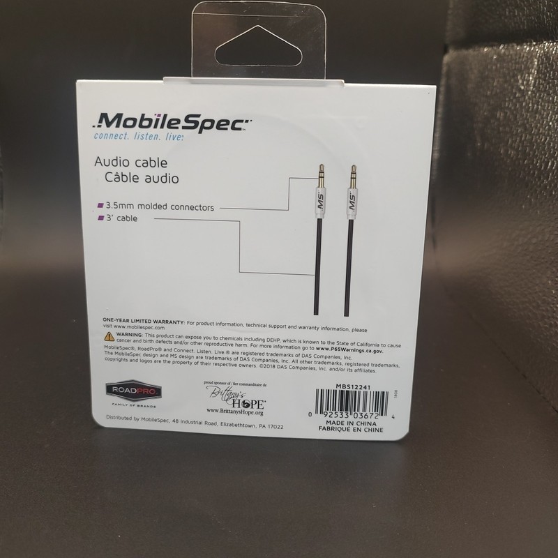 Mobile Spec Auto Cable 3 Feet gallery