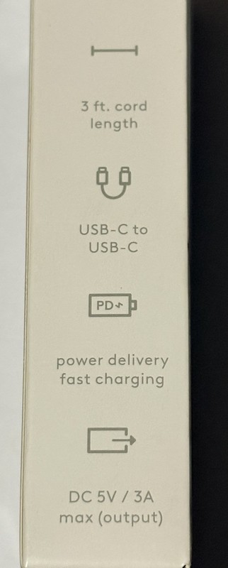 Heyday USB-C to Cable 3ft Fast Charging for iPhone iPad – New gallery