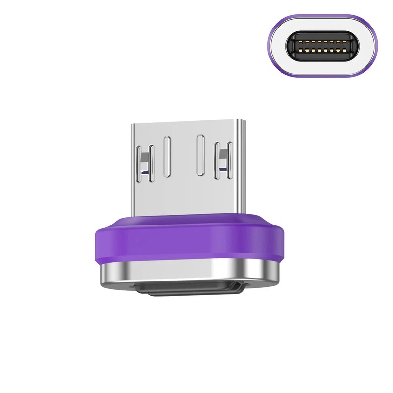 USLION 240W Magnetic USB-C Adapter 180° Rotation Fast Charging Type-C Converter gallery