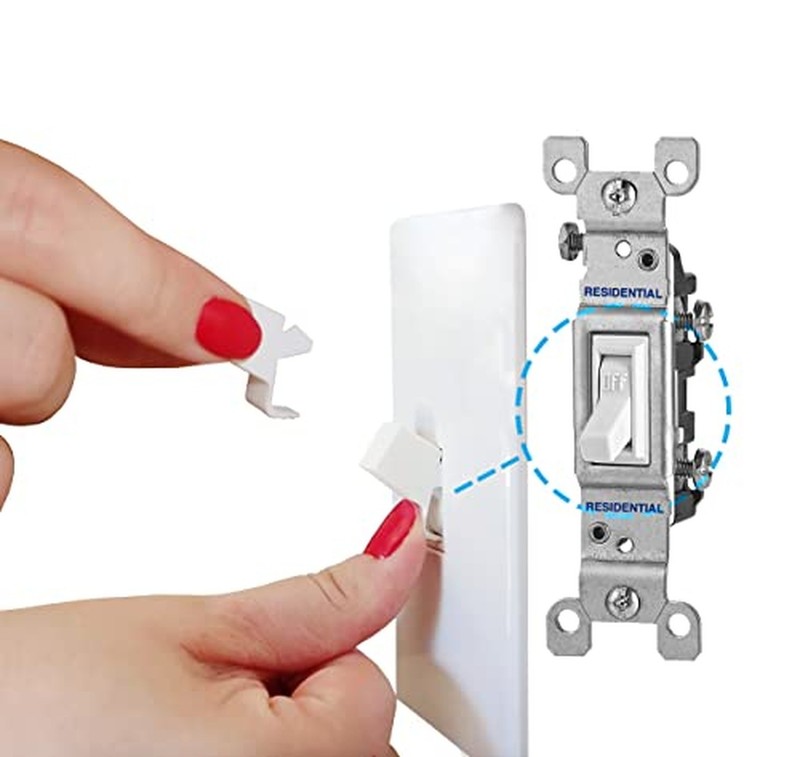 Residential (4 Pack, Clear) | No Tools Required | Easy to Install and Remove …