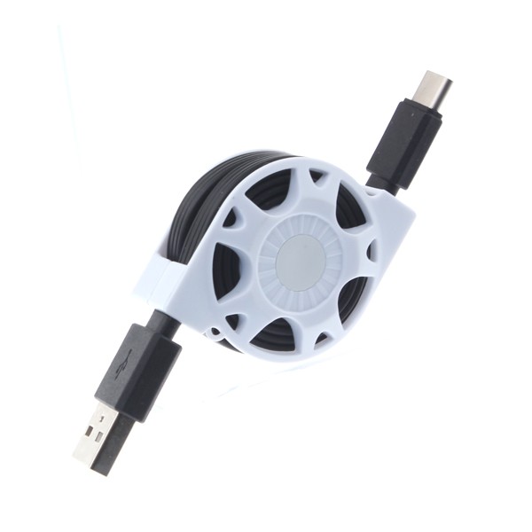 USB Cable Retractable Type-C Charger Power Cord for Cell Phones gallery