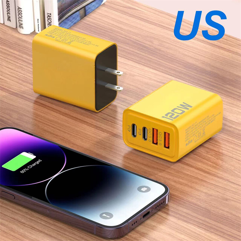120W Super Fast Charging Charger Adapter For Samsung Galaxy A54 A52 A33 A12 A03s gallery